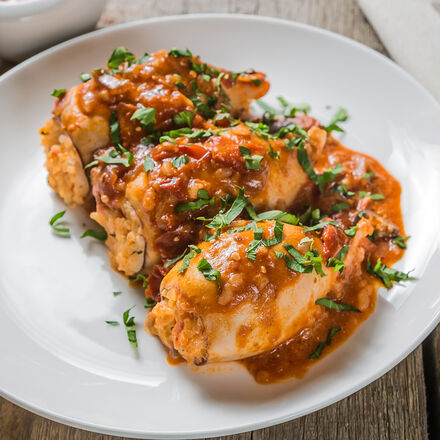 Produktbild für 'Calamares rellenos - gefüllte Calamares'