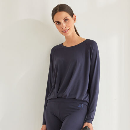 Produktbild für 'Dehnbares Yoga-Shirt Langarm'
