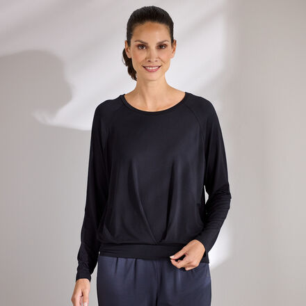 Produktbild für 'Dehnbares Yoga-Shirt Langarm'