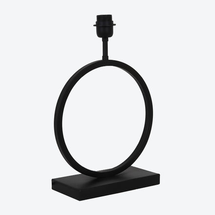 Produktbild für 'Dekorative Tischlampe mit Ringkorpus, Tischleuchte, Nachttischlampe, Lampe'