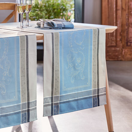 Produktbild für 'Eleganter Jacquard-Tischläufer aus französischer Traditionsweberei'