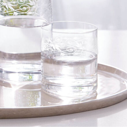 Produktbild für 'Exklusiv angefertigte Wassergläser mit aufwendiger Gravur'