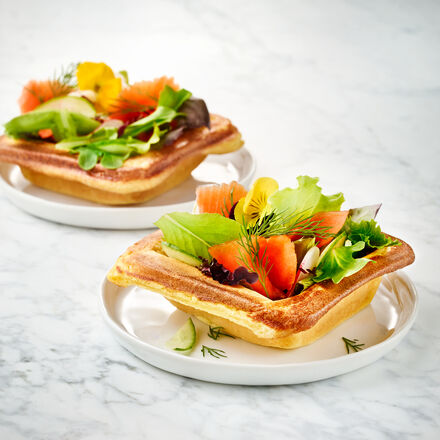 Produktbild für 'Feine Parmesan-Waffelbecher'