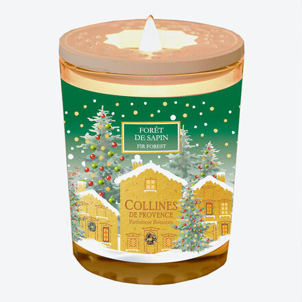Produktbild für 'Französische Duftkerze Tannenwald, Stimmungskerze, Aroma Kerze, Kerze im Glas'