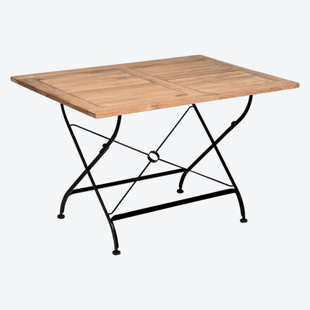 Produktbild f�r 'Garten-Klapptisch aus Teakholz &ndash; rechteckig, wetterfest'