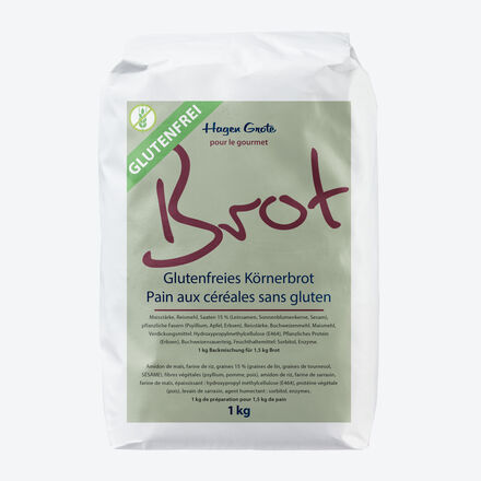 Produktbild fr 'Glutenfreies Krnerbrot - Backmischung 2x 1 kg'