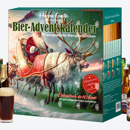 Produktbild fr 'Hagen Grote Bier Adventskalender - 24 ausgewhlte Spezialitten'