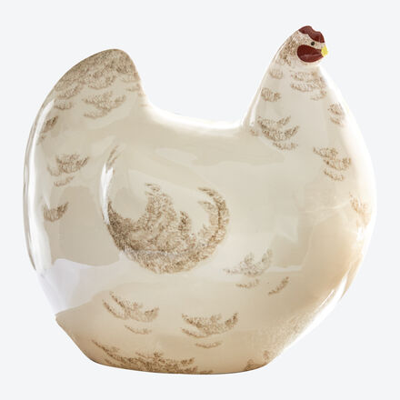 Produktbild fr 'Handgefertigte Keramikhennen aus franzsischem Atelier'