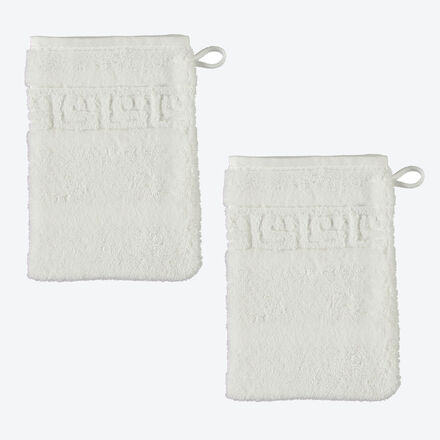 Produktbild fr 'Handtuchserie mit Veloursstreifen - 100 % Baumwolle, 4 Gren, 5 Farben'