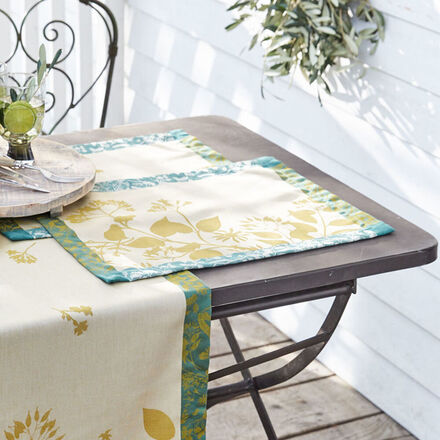 Produktbild für 'Jacquard-Tischsets aus französischer Weberei-Manufaktur feiern die berühmte Kräutermischung Herbes de Provence'