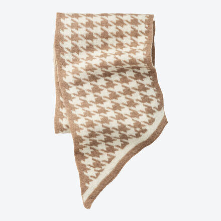 Produktbild fr 'Kaschmir-Schal mit klassischem Hahnentrittmuster - perfekt fr das ganze Jahr, 100 % feiner Kaschmir'