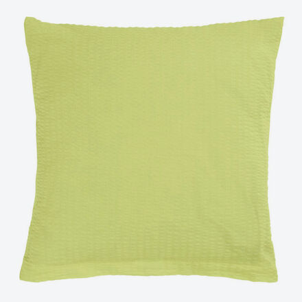 Produktbild für 'Kissenbezug 40x40 cm: Federleichte Mako-Seersucker-Bettwäsche'