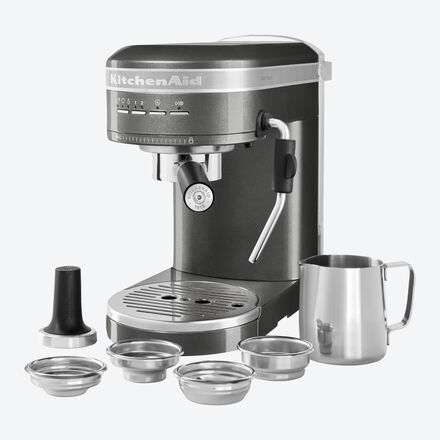 Produktbild für 'KitchenAid Espressomaschine für bessere Kaffeespezialitäten auf Knopfdruck'