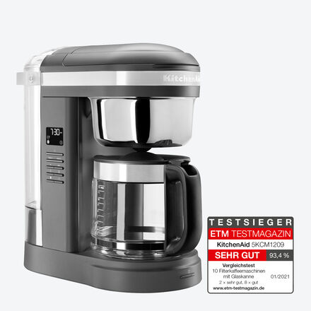 Produktbild für 'KitchenAid Filter-Kaffeemaschine: Schwallbrühverfahren wie von Hand aufgegossen'