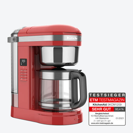 Produktbild für 'KitchenAid Filter-Kaffeemaschine: Schwallbrühverfahren wie von Hand aufgegossen'