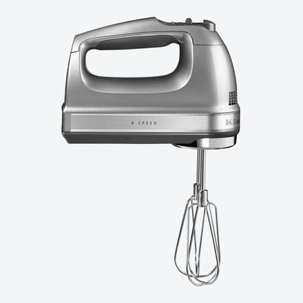 Produktbild für 'KitchenAid Handmixer: Rührt enorm kraftvoll, spritzt nicht, spart Energie'