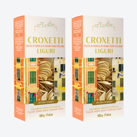 Produktbild für 'Klassische ligurische Pasta: Croxetti, Nudeln, italienische Pasta'