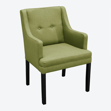 Produktbild fr 'Komfortabler Sessel mit Armlehne Empire in Stoffvariante Velours'