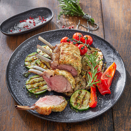 Produktbild f�r 'Lammr�cken unter Kr�uterkruste vom Grill'