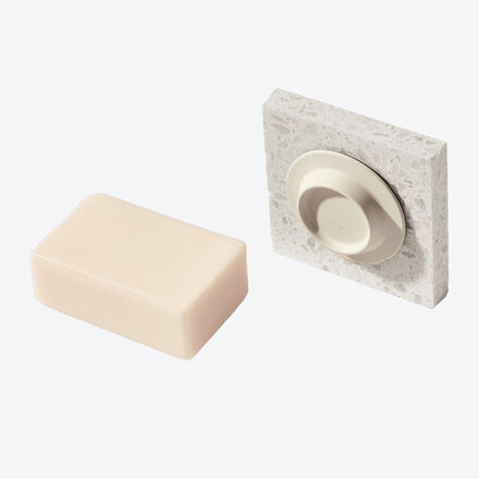 Produktbild f�r 'Magnetischer&nbsp;Seifenhalter Soapi - mit Klebepad - trocknet die Seife hygienisch'