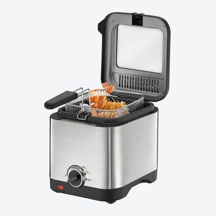 Produktbild fr 'Mini-Fritteuse: Minutenschnell Pommes, Fisch und Gemse frittieren'
