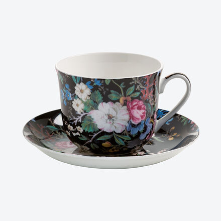Produktbild für 'Mix & Match-Tassen mit floralen Illustrationen aus dem 18. Jahrhundert'