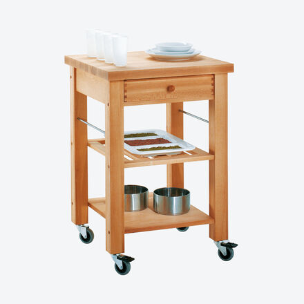 Produktbild f�r 'Mobile K�chenm�bel ohne K�chenk�rbe - massiv, solide, preiswert'