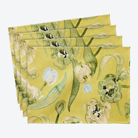 Produktbild für 'Modern interpretierte Blumen-Tischsets'