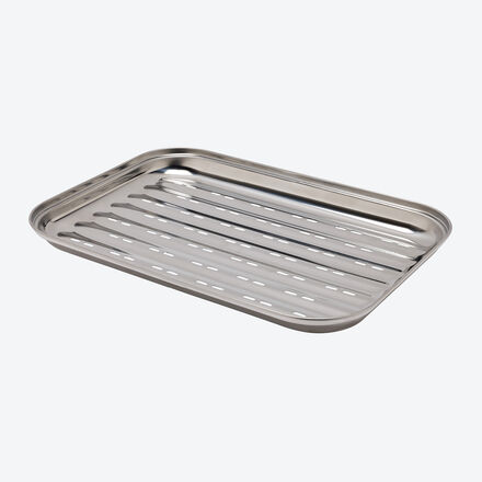 Produktbild für 'Nachhaltige Alternative: Edelstahl-Grillschale'