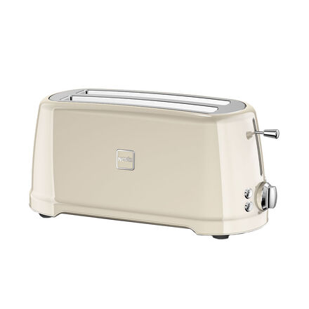 Produktbild für 'Novis Langschlitz-Toaster bringt Schweizer Präzision in die Küche'