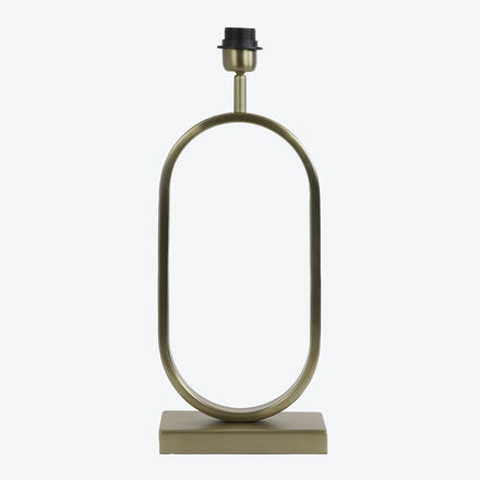 Produktbild für 'Ovaler Mix & Match Tischlampenfuß, Tischleuchte, Nachttischlampe, Schirmlampe'