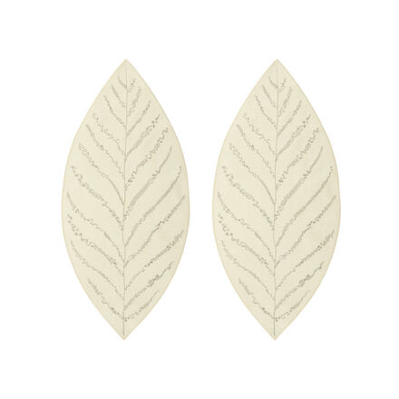 Produktbild fr 'Platzsets in Blattform aus veganem Leder – Gro'