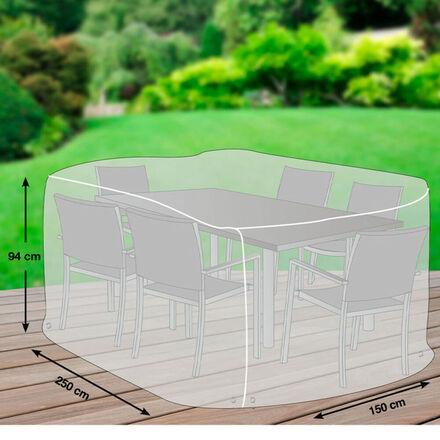 Produktbild f�r 'Premium-Schutzh�llen f�r Outdoor-Sitzgruppen aus flexibler Ripstop-Kunstfaser'