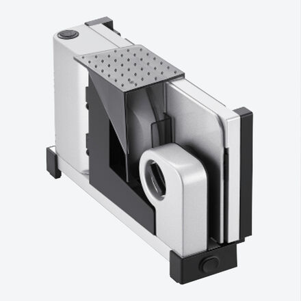 Produktbild f�r 'Professionelle Vollmetall-Schneidemaschine: Passt in jede Schublade'