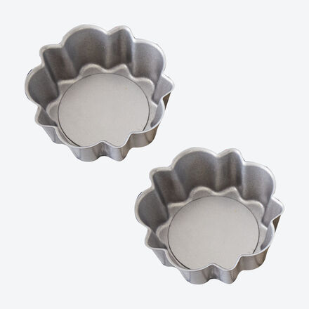 Produktbild f�r 'Runde Liftboden-Tartelette-Formen: Zartes Geb�ck leicht aus der Form l�sen'