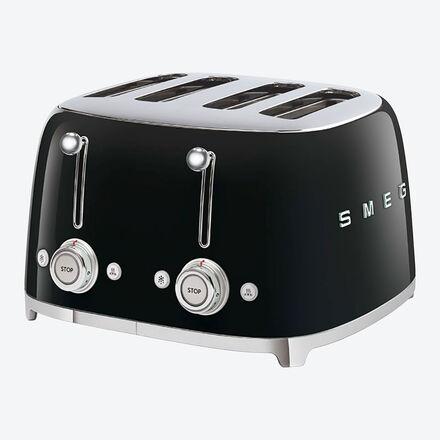 Produktbild für 'SMEG 4-Schlitz-Toaster verbindet eleganten Retro-Look mit modernster Technik'