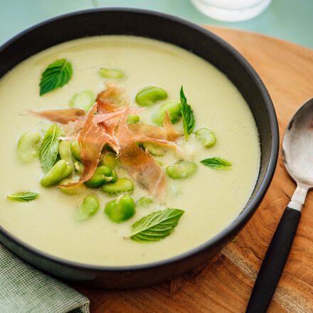 Produktbild für 'Saubohnen Gazpacho'