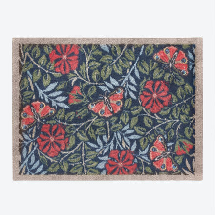 Produktbild für 'Saugstarke Matte Flower Butterfly  hält 95 % Schmutz zurück'