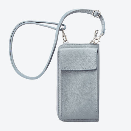 Produktbild für 'Schicke Handytasche mit Geldbörse aus weichem Leder'