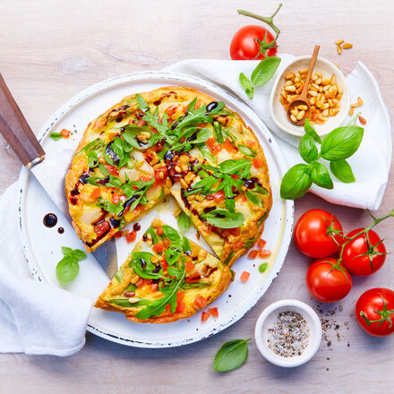 Produktbild für 'Spargel-Räucherlachs-Frittata'