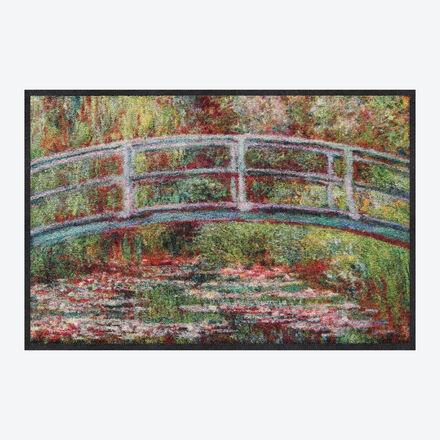 Produktbild für 'Stilvolle Sauberlaufmatte mit Motiv von Claude Monet'