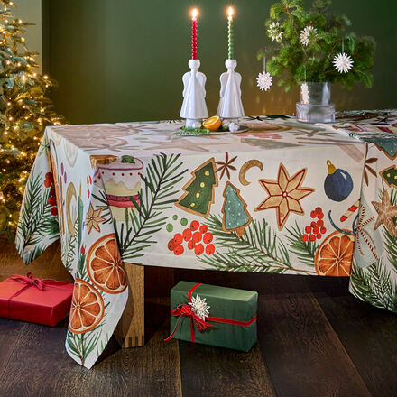 Produktbild fr 'Tischdecke - weihnachtliche Tischwsche aus Traditionsweberei'