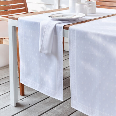 Produktbild f�r 'Tischl�ufer - Hochwertig jacquardgewebt statt bedruckt: Provenzalische Tischw�sche mit Fleckenschutz'