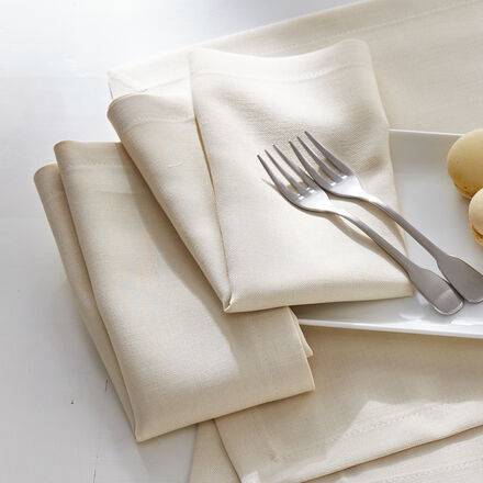 Produktbild fr 'Unifarbene Basis-Servietten mit Fleckschutz'