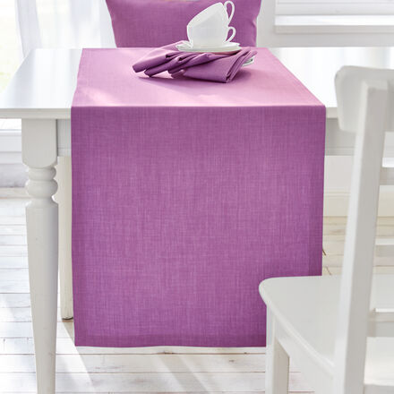 Produktbild f�r 'Unifarbene Basis-Tischl�ufer mit Fleckschutz'