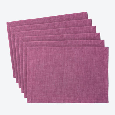 Produktbild f�r 'Unifarbene Basis-Tischsets mit Fleckschutz'