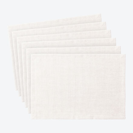 Produktbild f�r 'Unifarbene Basis-Tischsets mit Fleckschutz'