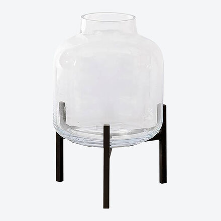 Produktbild für 'Vase oder Windlicht für ein stimmungsvolles Ambiente, Kerzenhalter, Kerzenständer, Gartenwindlicht'