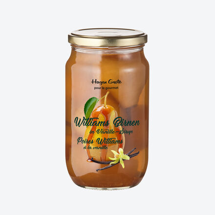 Produktbild für 'Williams Christ: Königin der Birnen in feinem Vanille-Sirup'