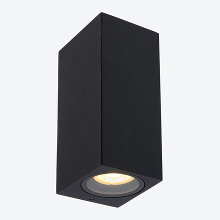 Produktbild für 'Zeitlos eckiger LED-Outdoor-Wandstrahler'